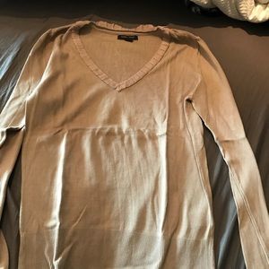 Banana Republic tan Taupe top